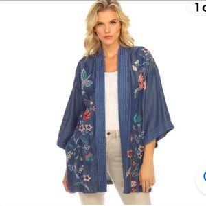 NWT JOHNNY WAS Viola Kimono